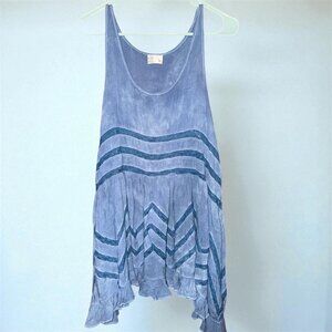 Free People Intimately Voile & Lace Trapeze Slip XS